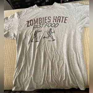 Men’s Funny Graphic Tee Zombies Halloween